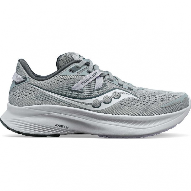 Grey Saucony Guide 16 Women\'s Running Shoes | EGYPT KYWALV