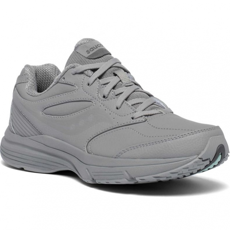 Grey Saucony Integrity Walker 3 Extra Women's Wide Running Shoes | EGYPT BAWNIC