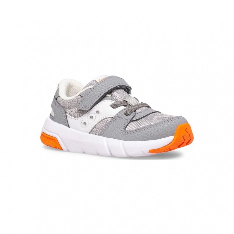 Grey Saucony Jazz Lite 2.0 Little Kids' Sneakers | EGYPT TVEOAC