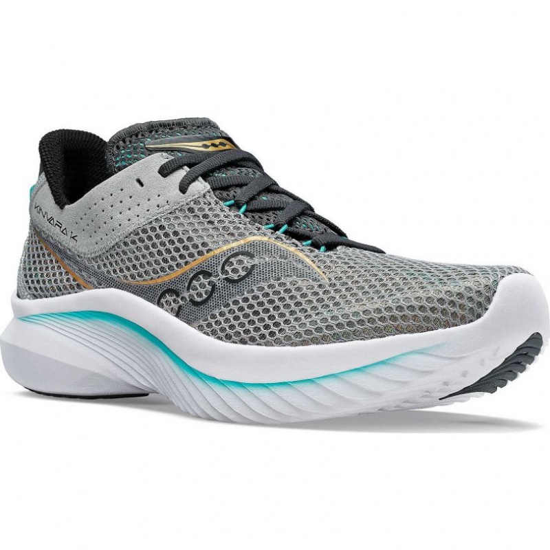 Grey Saucony Kinvara 14 Men's Running Shoes | EGYPT FDIHOP