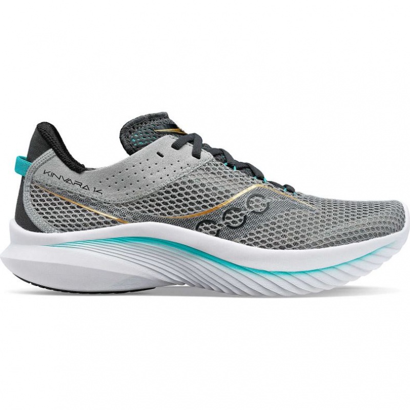 Grey Saucony Kinvara 14 Men\'s Running Shoes | EGYPT FDIHOP