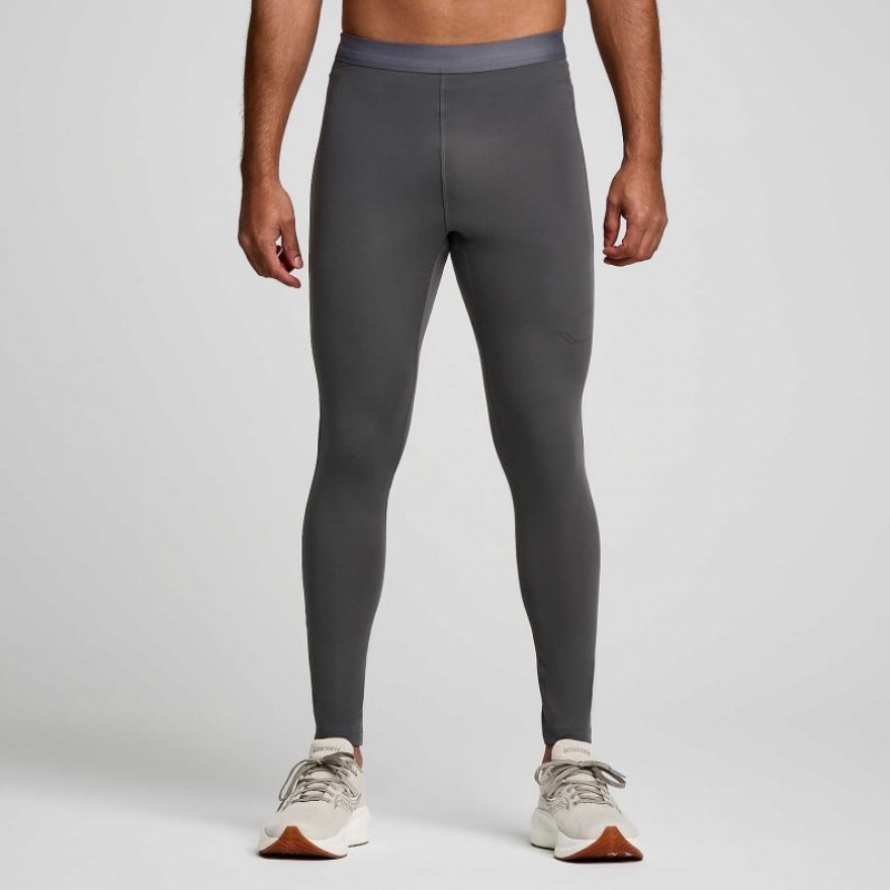 Grey Saucony Solstice Men\'s Tight | EGYPT WYXRLZ