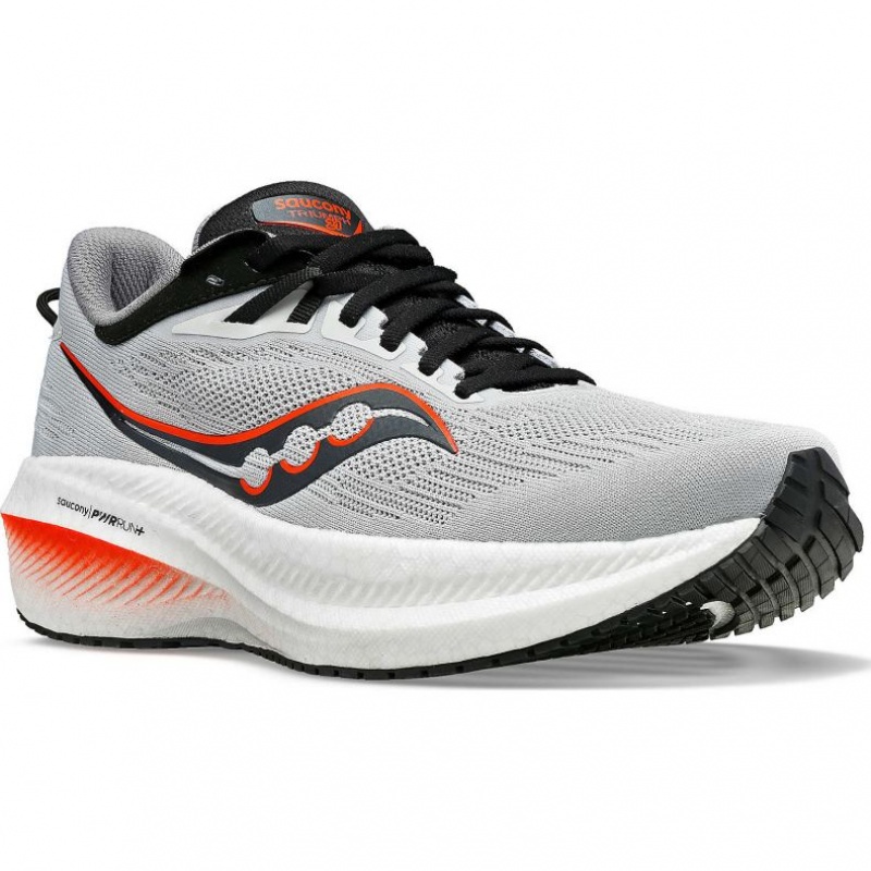 Grey Saucony Triumph 21 Men's Running Shoes | EGYPT TFBIPD