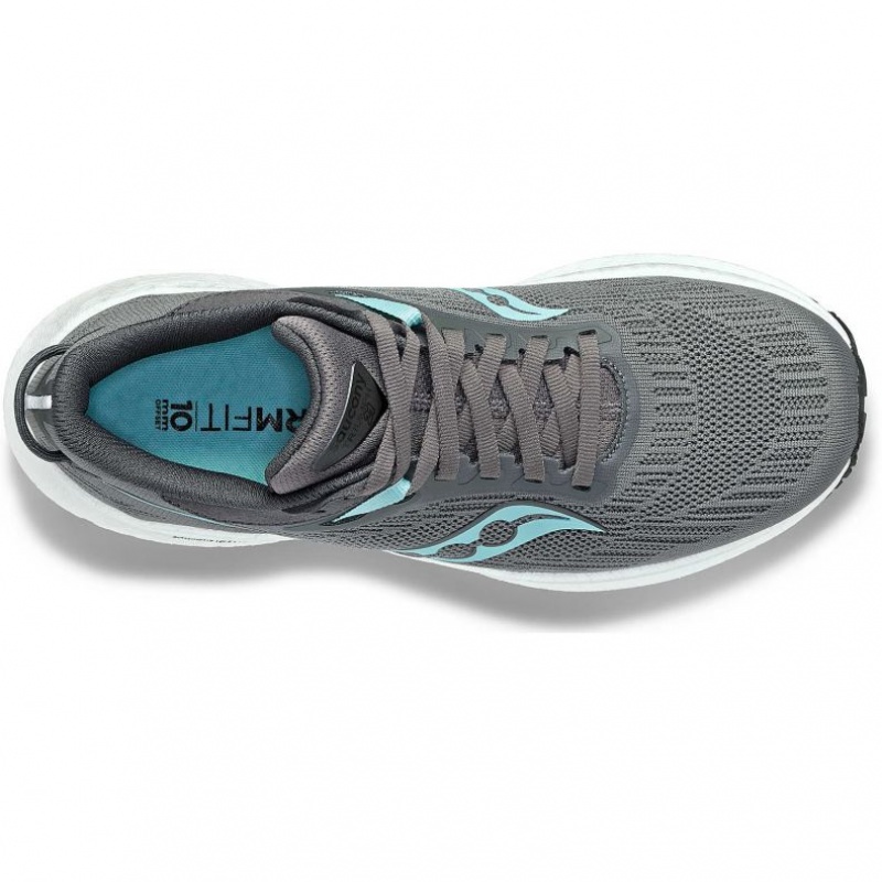 Grey Saucony Triumph 21 Women's Running Shoes | EGYPT ZSGMHL