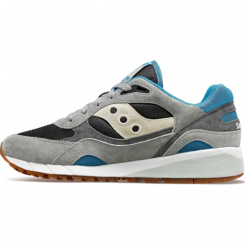 Grey / Black Saucony Shadow 6000 Men's Sneakers | EGYPT OIRKZW