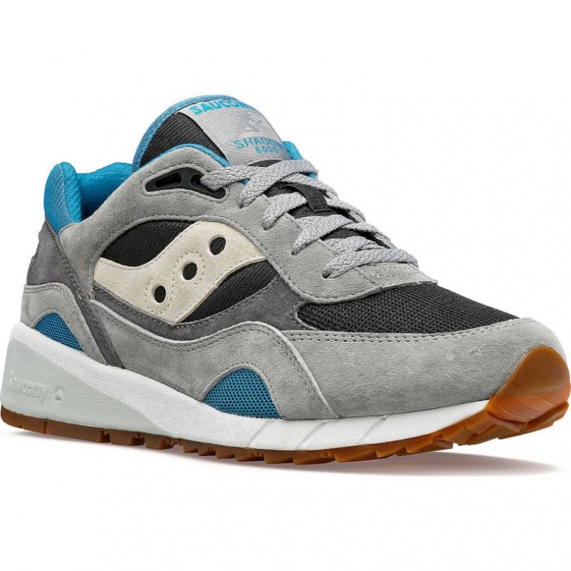 Grey / Black Saucony Shadow 6000 Men's Sneakers | EGYPT OIRKZW