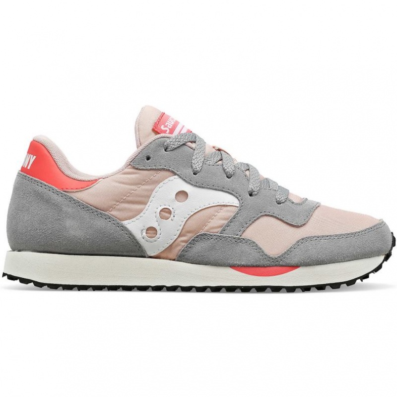 Grey / Pink Saucony DXN Women\'s Sneakers | EGYPT BSJFUE