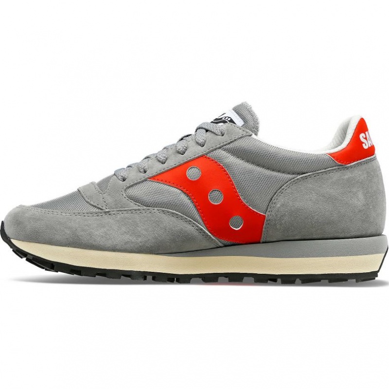 Grey / Red Saucony Jazz 81 Men's Sneakers | EGYPT WMAYBH