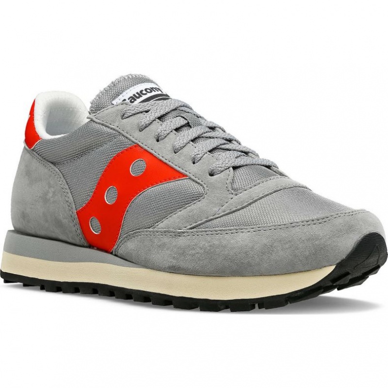 Grey / Red Saucony Jazz 81 Men's Sneakers | EGYPT WMAYBH