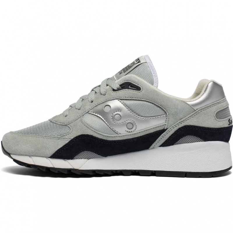 Grey / Silver Saucony Shadow 6000 Men's Sneakers | EGYPT FPBNTR