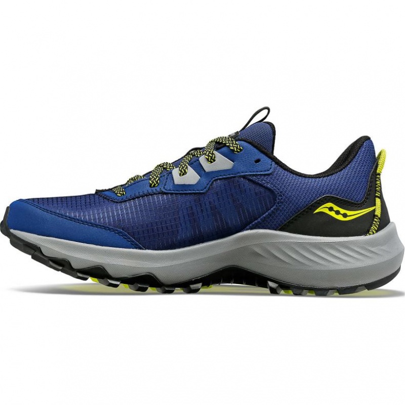 Indigo Saucony Aura TR Men's Trail Running Shoes | EGYPT IZYERN