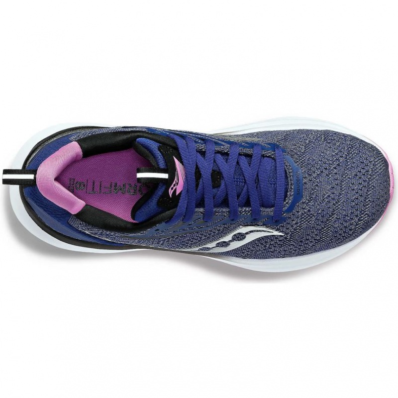 Indigo Saucony Echelon 9 Women's Wide Running Shoes | EGYPT ADSVLW