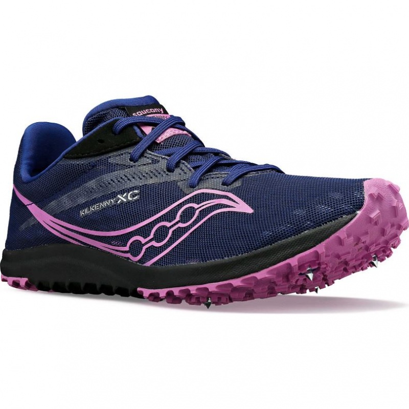 Indigo Saucony Kilkenny XC9 Women's Spikes | EGYPT XURGJL