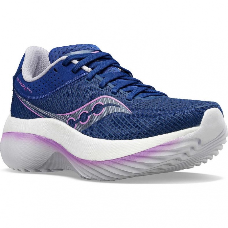 Indigo Saucony Kinvara Pro Women's Running Shoes | EGYPT XVKIPJ