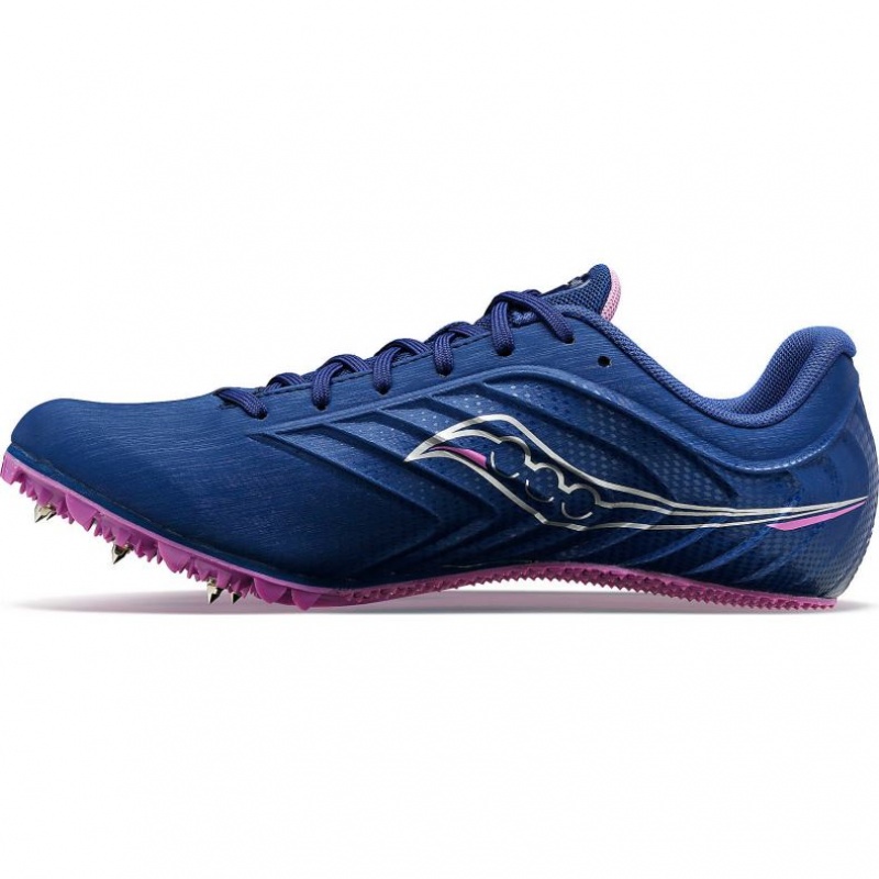 Indigo Saucony Spitfire 5 Women's Spikes | EGYPT CQARXH