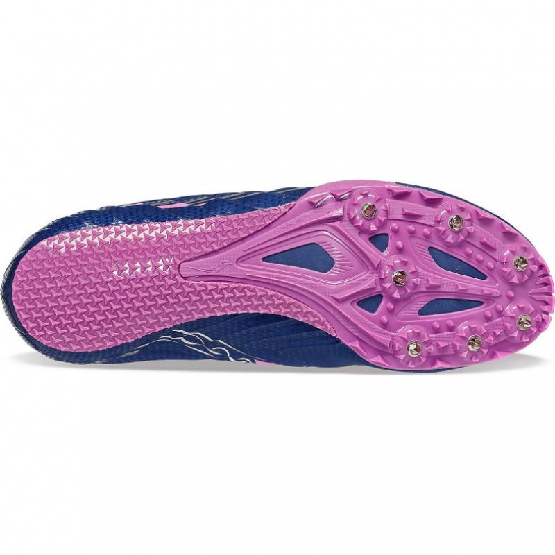 Indigo Saucony Spitfire 5 Women's Spikes | EGYPT CQARXH