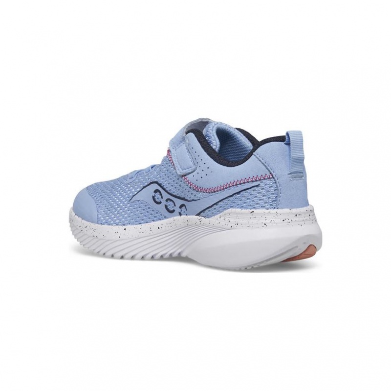 Light Blue Saucony Kinvara 14 A/C Big Kids' Sneakers | EGYPT KEARUJ