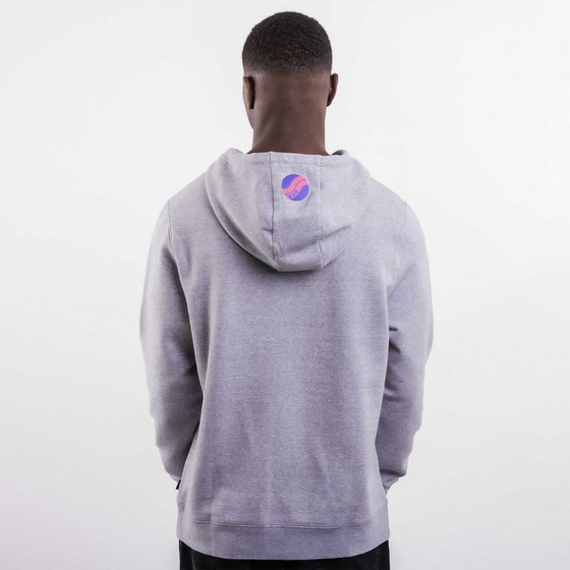 Light Grey Saucony X Frank Cooke Rested Men's Hoodie | EGYPT TEXLMZ