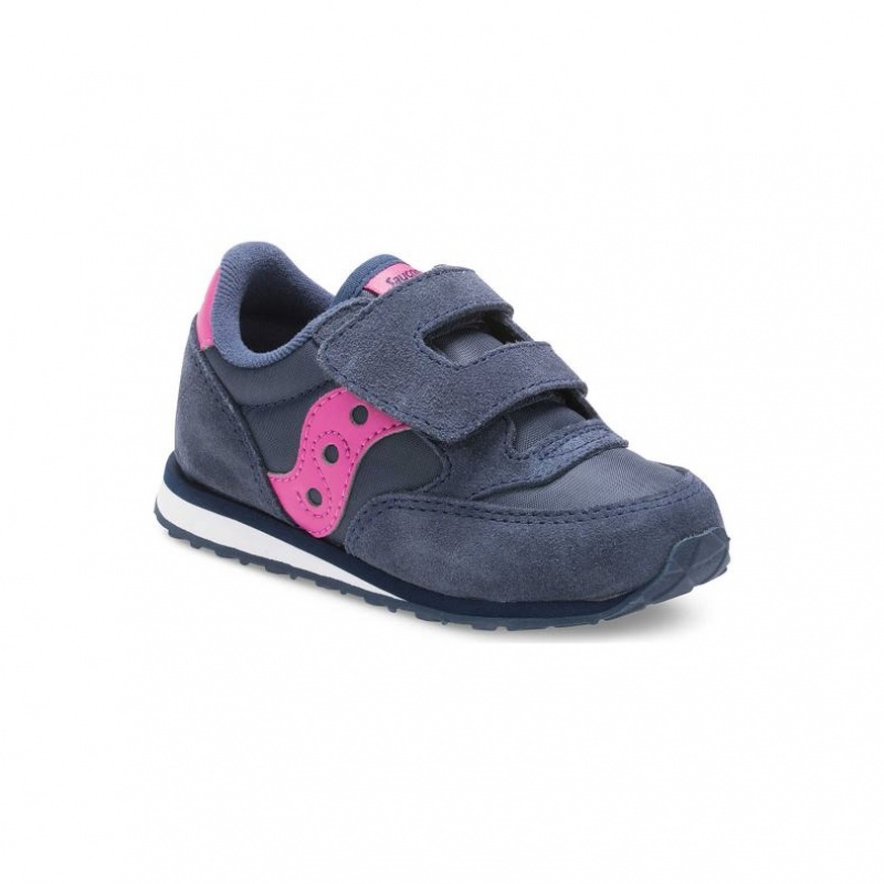 Navy Saucony Baby Jazz Hook & Loop Little Kids' Sneakers | EGYPT PCDOFJ