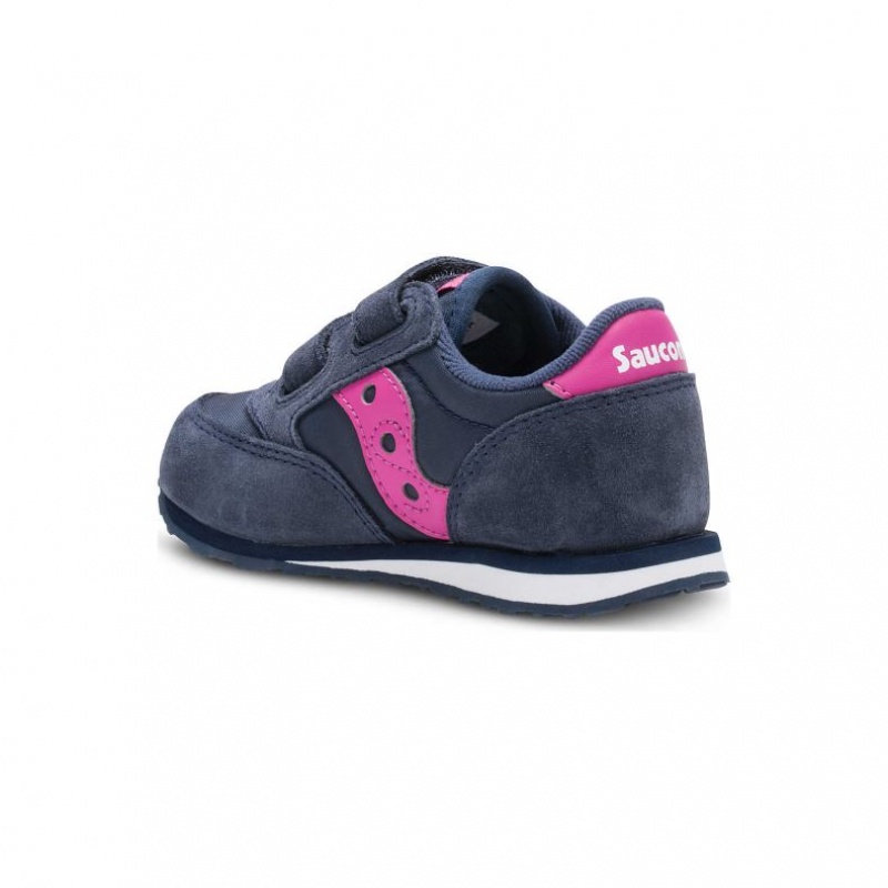 Navy Saucony Baby Jazz Hook & Loop Little Kids' Sneakers | EGYPT PCDOFJ