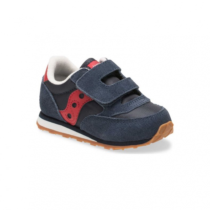 Navy Saucony Baby Jazz Hook & Loop Little Kids' Sneakers | EGYPT LIHTMS