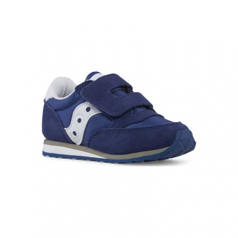 Navy Saucony Baby Jazz Hook & Loop Little Kids' Sneakers | EGYPT BRAKTJ