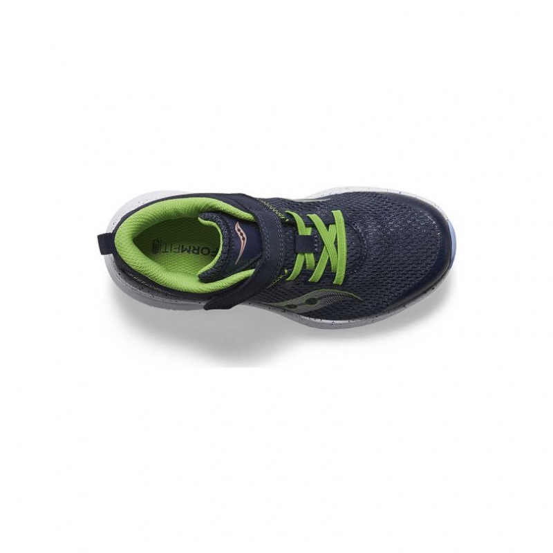 Navy Saucony Kinvara 14 A/C Big Kids' Sneakers | EGYPT OVKSCF