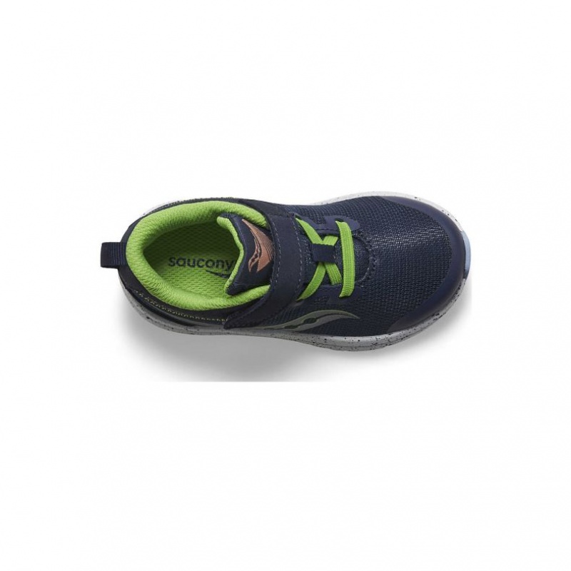 Navy Saucony Kinvara 14 A/C Jr. Little Kids' Sneakers | EGYPT DLCOMT