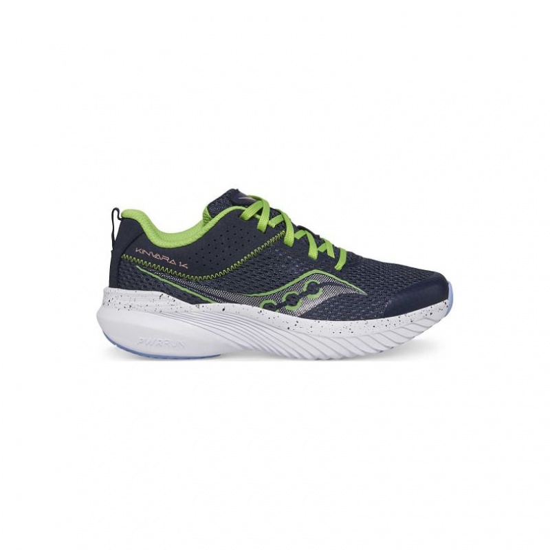 Navy Saucony Kinvara 14 Big Kids\' Sneakers | EGYPT UVSIPB