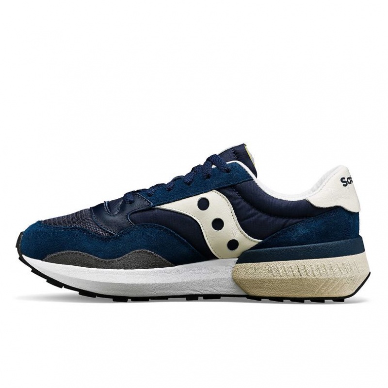 Navy / Cream Saucony Jazz NXT Women's Sneakers | EGYPT ZNKYVF