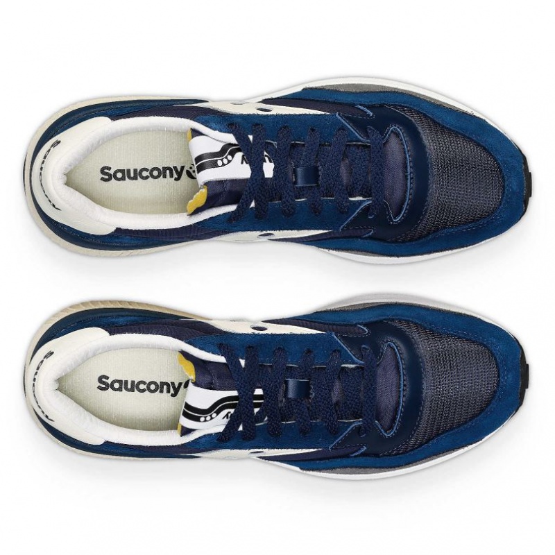 Navy / Cream Saucony Jazz NXT Women's Sneakers | EGYPT ZNKYVF