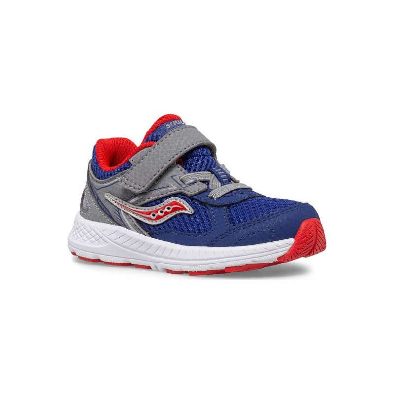 Navy / Grey Saucony Cohesion 14 A/C Jr. Little Kids' Sneakers | EGYPT BSKETX