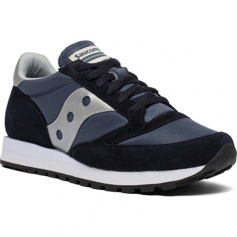 Navy / Silver Saucony Jazz 81 Men's Sneakers | EGYPT VWFACH