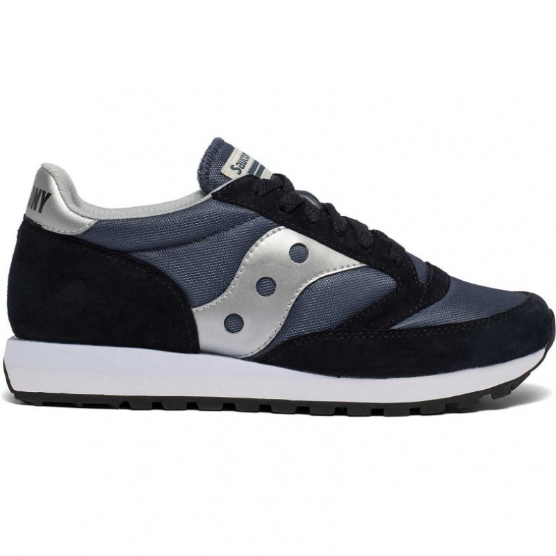 Navy / Silver Saucony Jazz 81 Men\'s Sneakers | EGYPT VWFACH