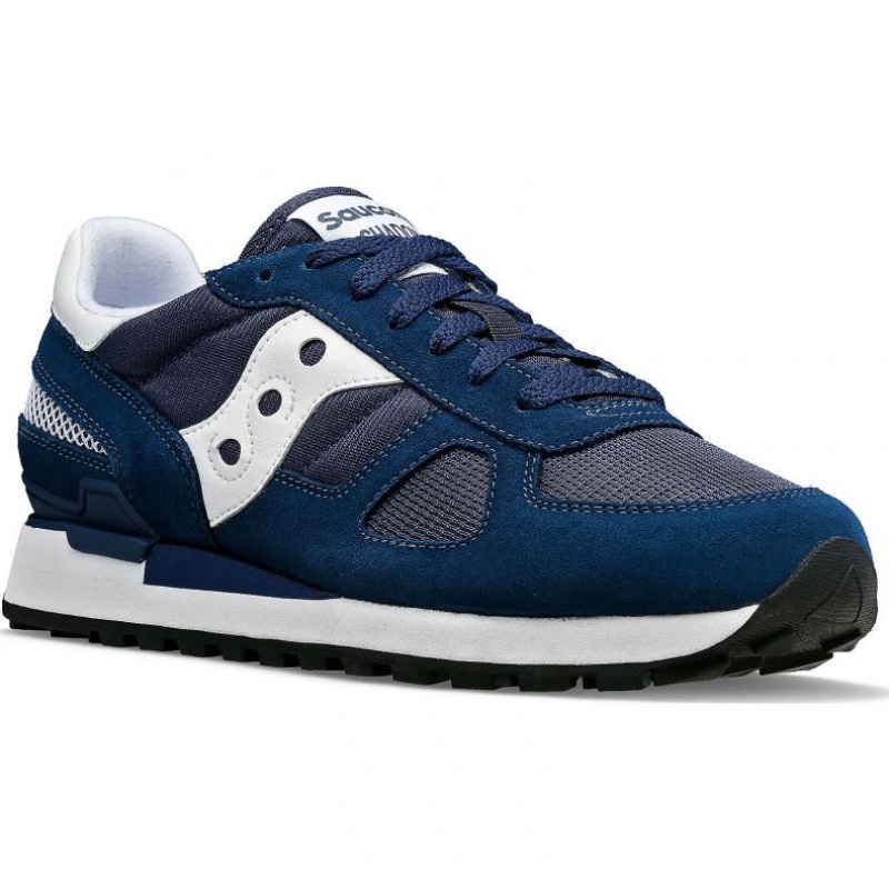 Navy / White Saucony Shadow Original Men's Sneakers | EGYPT MJRTCX