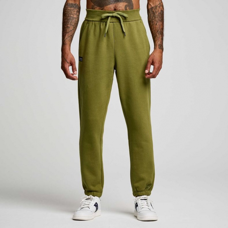 Olive Saucony Recovery Men's Jogger | EGYPT BGKLEQ