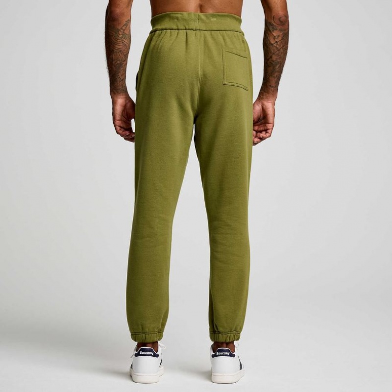 Olive Saucony Recovery Men's Jogger | EGYPT BGKLEQ