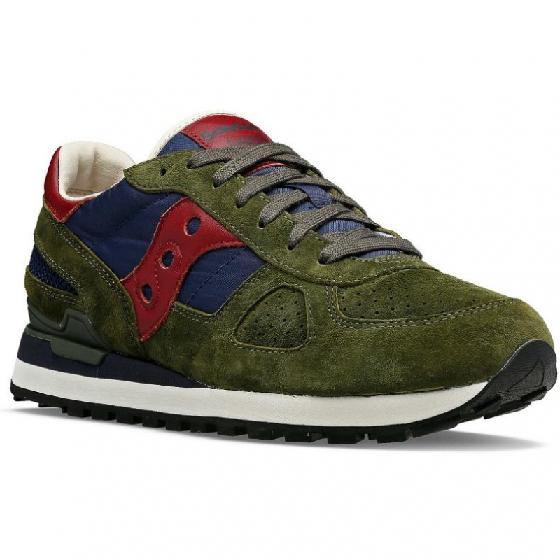 Olive Saucony Shadow Original Premium Men's Sneakers | EGYPT ERVDXK