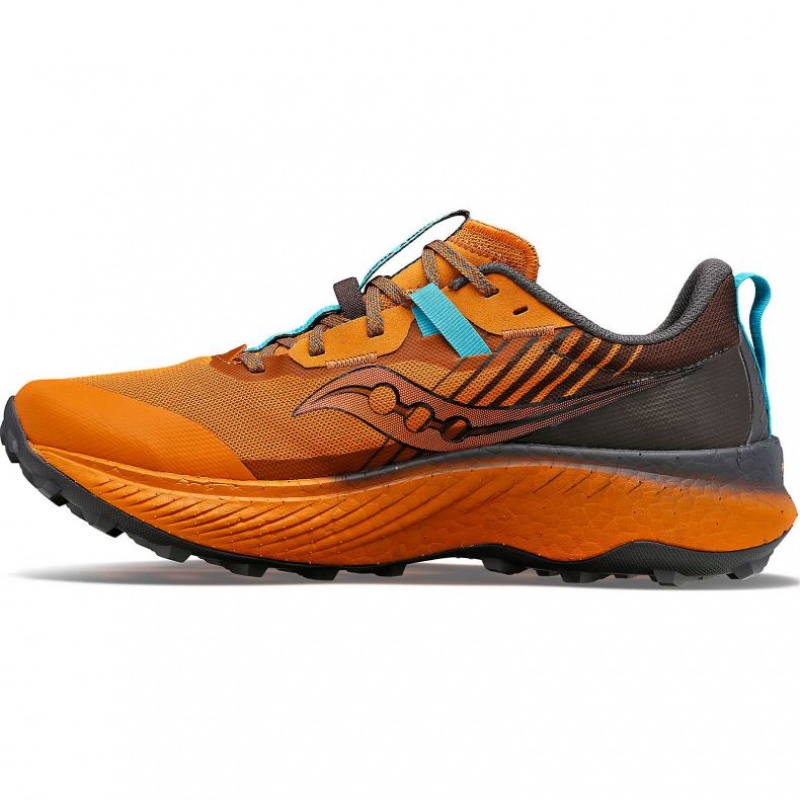 Orange Saucony Endorphin Edge Men's Trail Running Shoes | EGYPT OJPVGZ