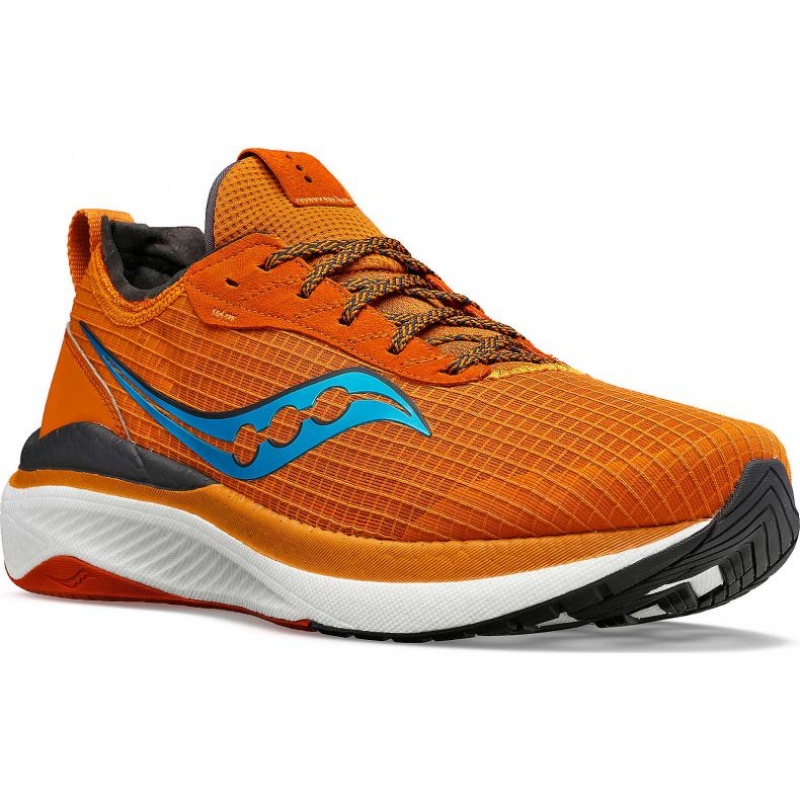 Orange Saucony Freedom Crossport Men's Running Shoes | EGYPT CDLWZF