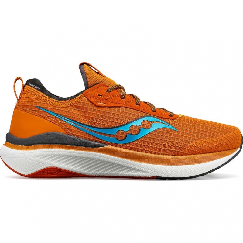 Orange Saucony Freedom Crossport Men\'s Running Shoes | EGYPT CDLWZF