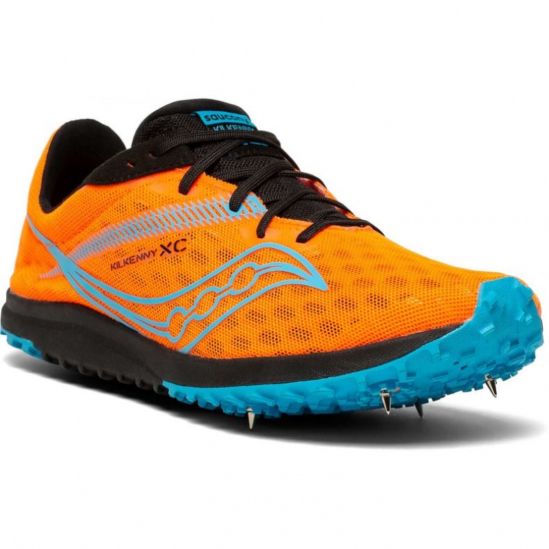 Orange Saucony Kilkenny XC9 Women's Spikes | EGYPT KXVQOI