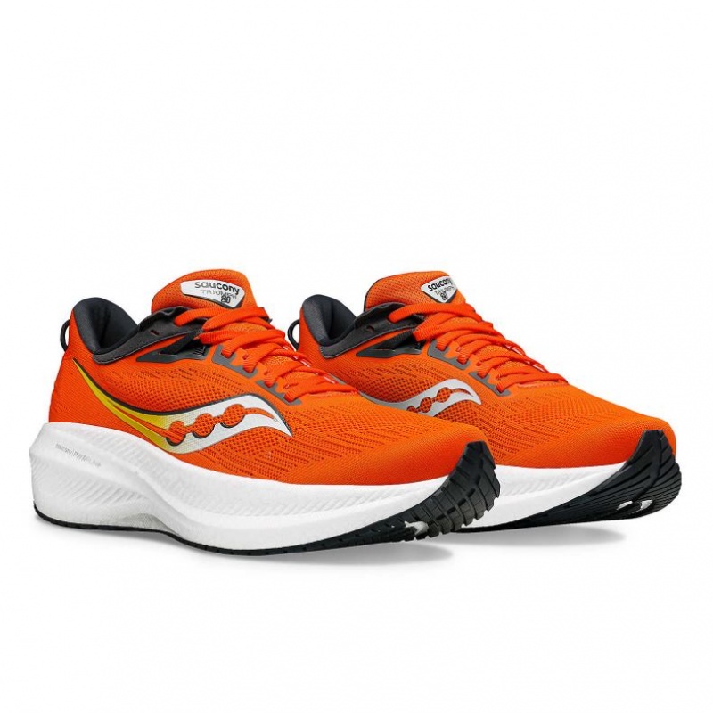 Orange Saucony Triumph 21 Men's Running Shoes | EGYPT RFYMDQ