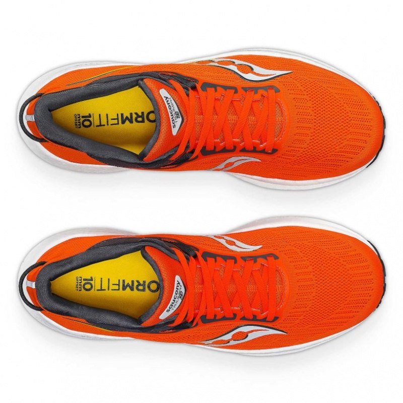 Orange Saucony Triumph 21 Men's Running Shoes | EGYPT RFYMDQ