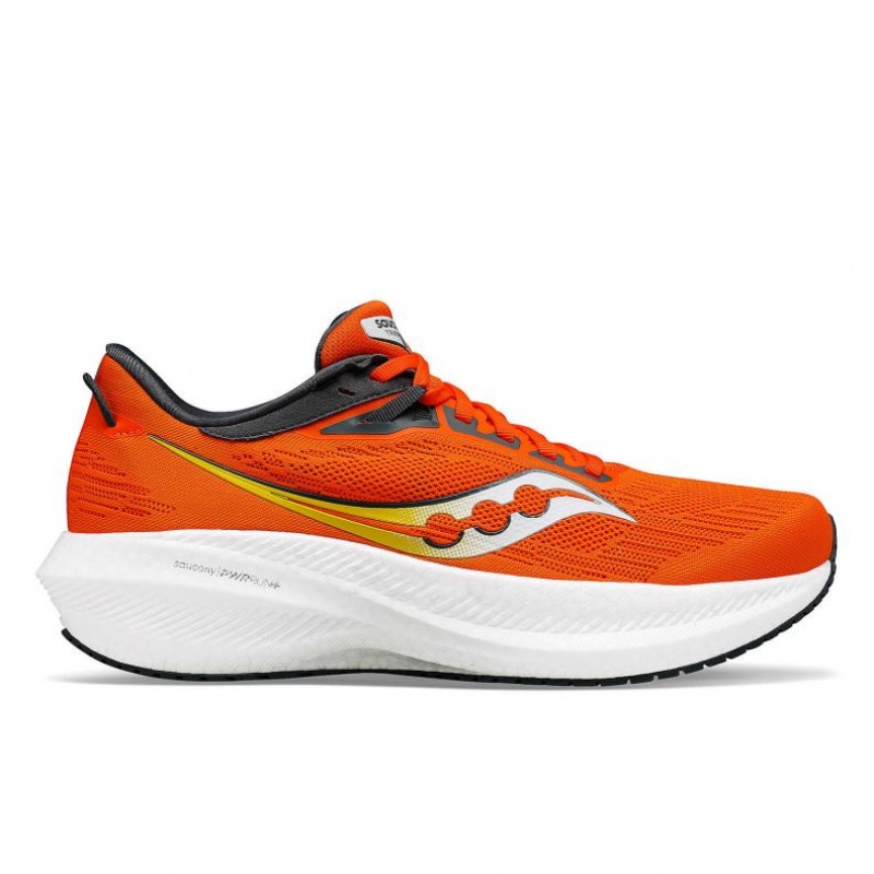 Orange Saucony Triumph 21 Men\'s Running Shoes | EGYPT RFYMDQ