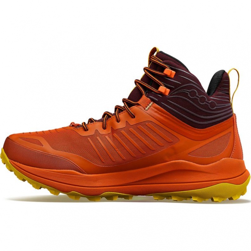 Orange Saucony Ultra Ridge GTX Men's Trail Running Shoes | EGYPT ONRAWB