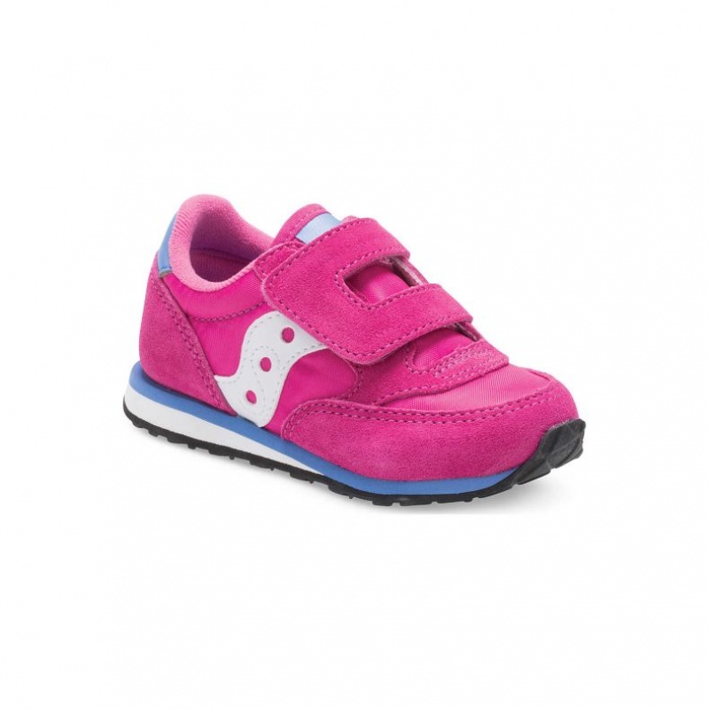 Pink Saucony Baby Jazz Hook & Loop Little Kids' Sneakers | EGYPT EJFHDB