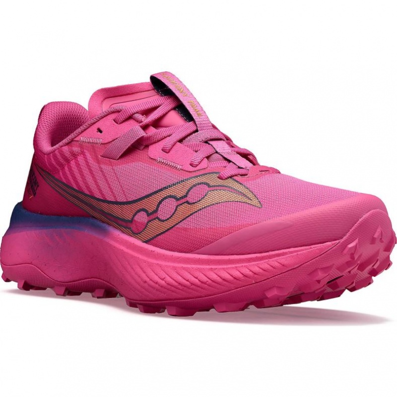 Pink Saucony Endorphin Edge Women's Running Shoes | EGYPT VGNECJ