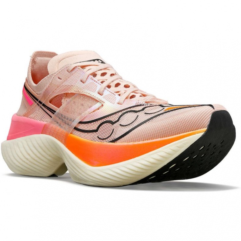 Pink Saucony Endorphin Elite Men's Running Shoes | EGYPT GLPCRY