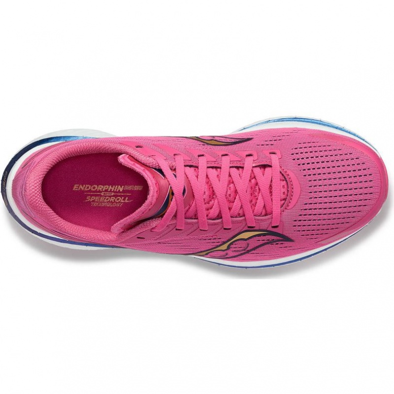 Pink Saucony Endorphin Speed 3 Men's Running Shoes | EGYPT BYTEQV